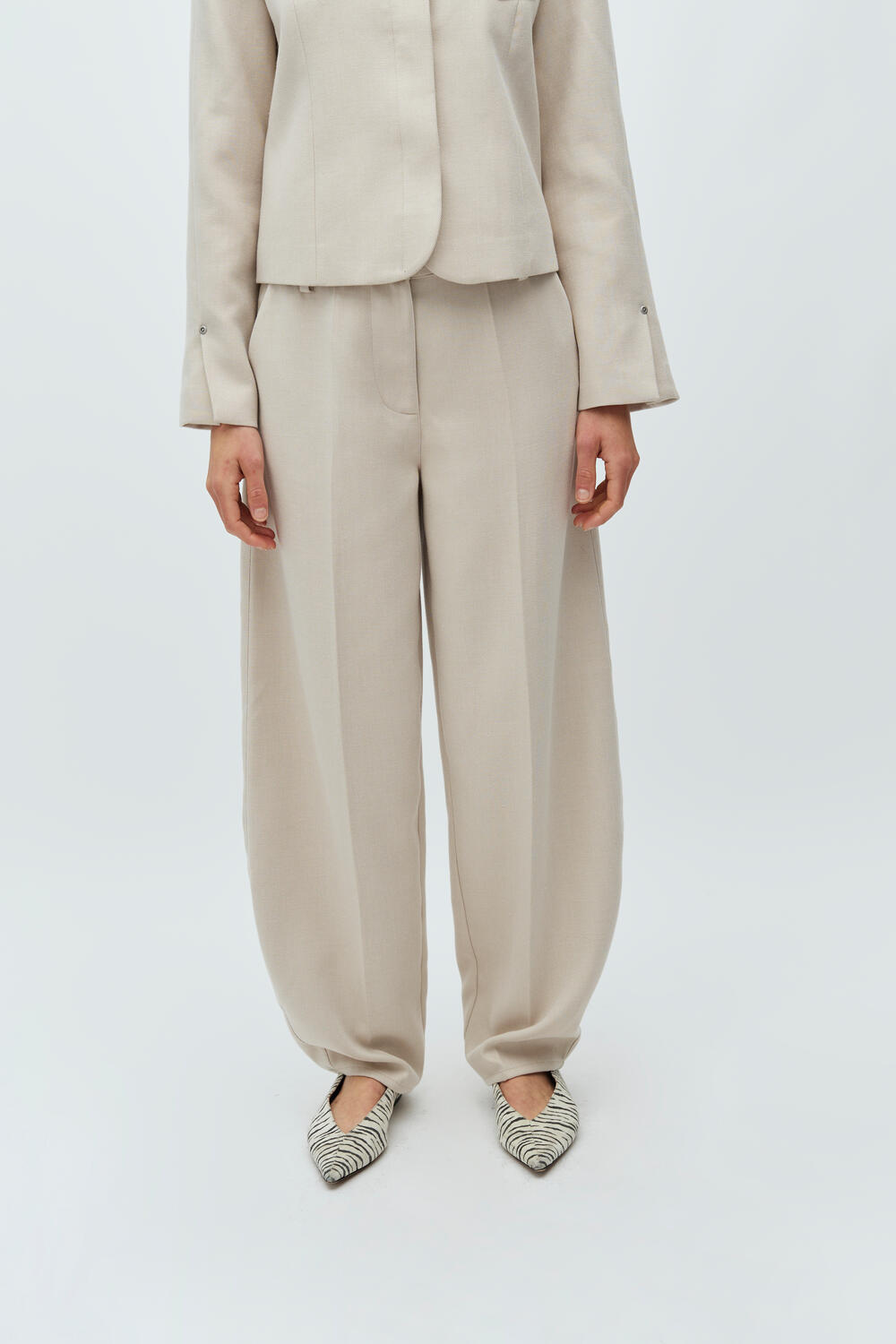 Bodil habitbukser - U71 Spring Brown Melange