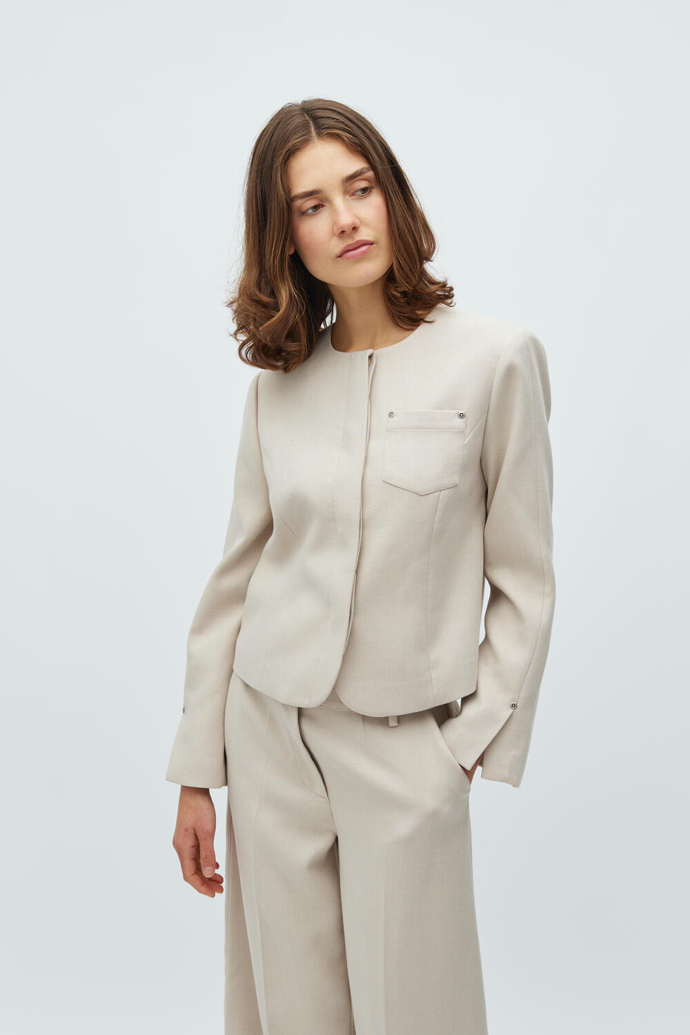 Torina blazer - U71 Spring Brown Melange