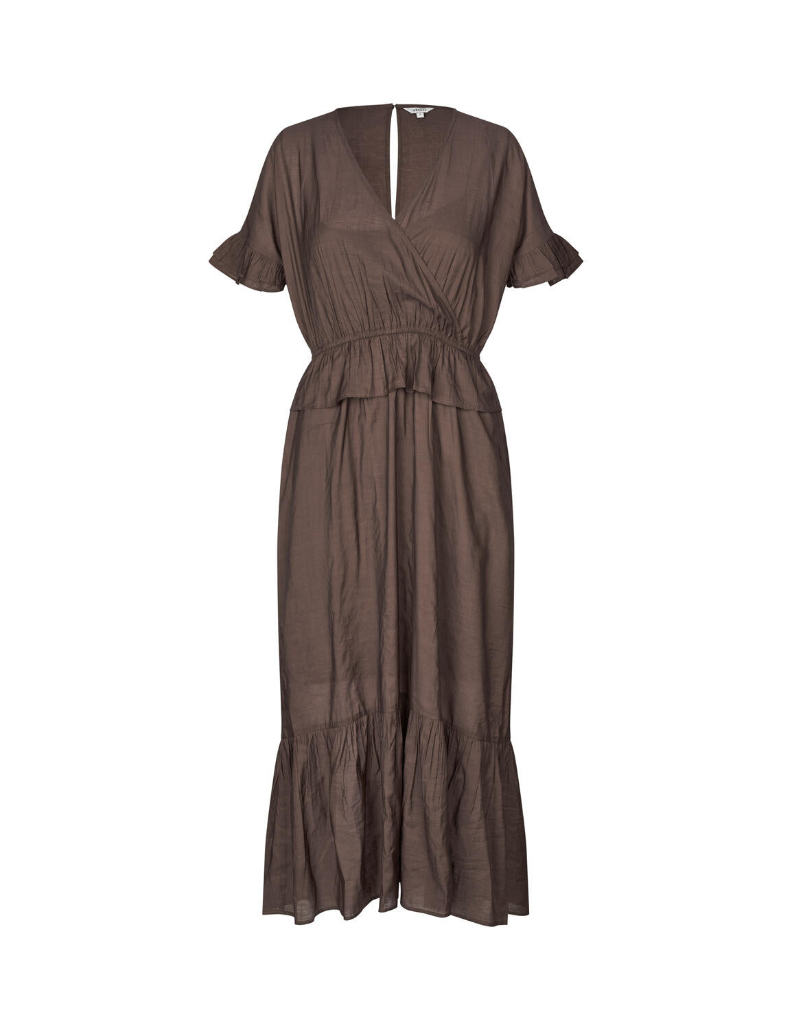 Gunnvor kjole - U26 Chocolate Brown