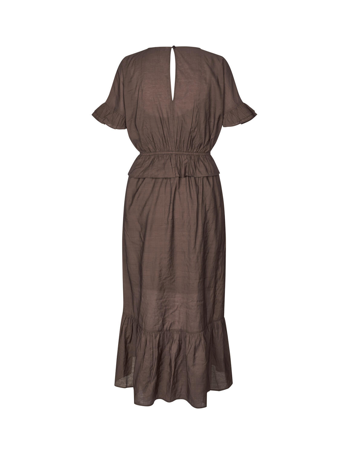 Gunnvor kjole - U26 Chocolate Brown