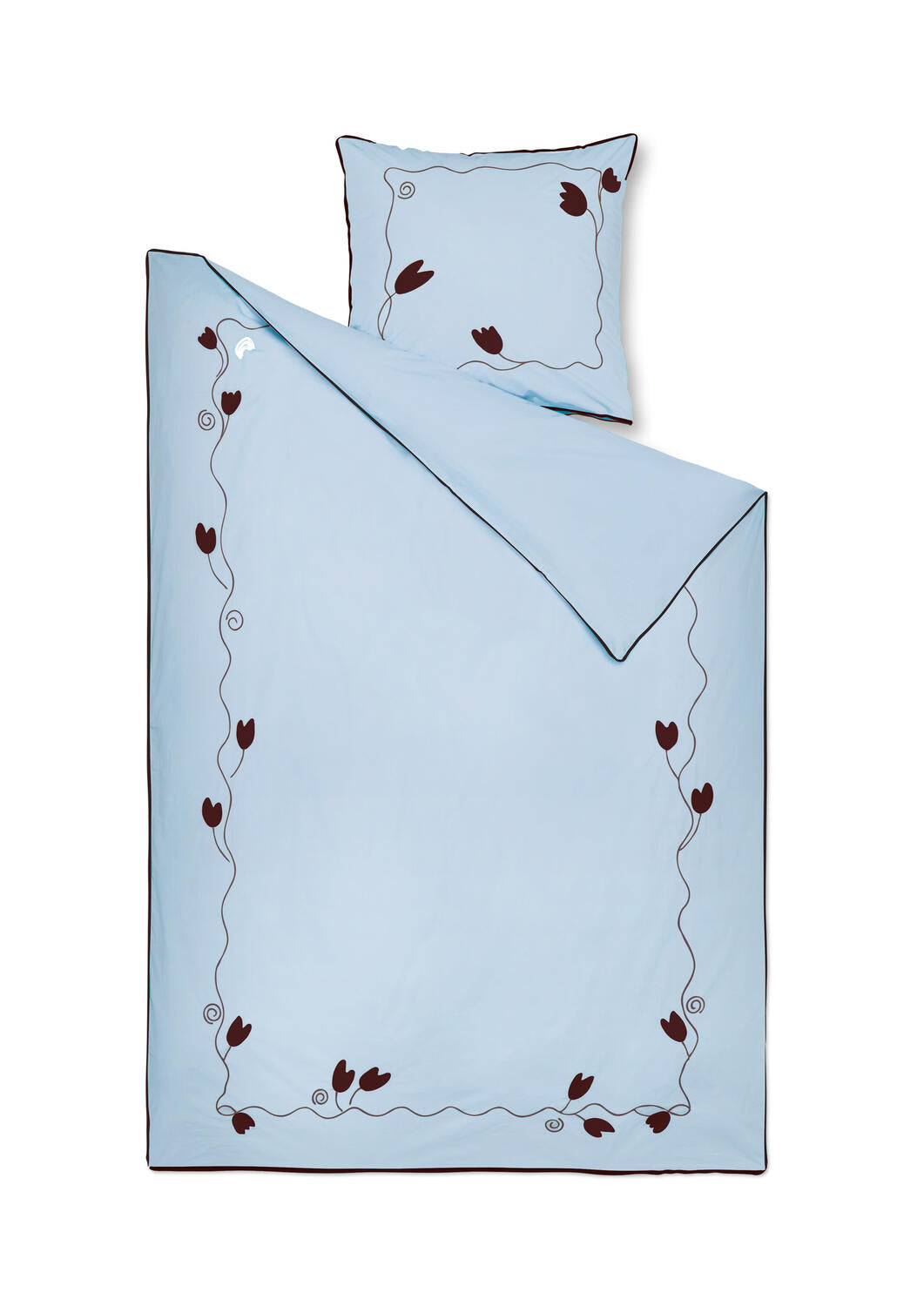 x KIMPOP Lollipop sengesæt - lyseblå