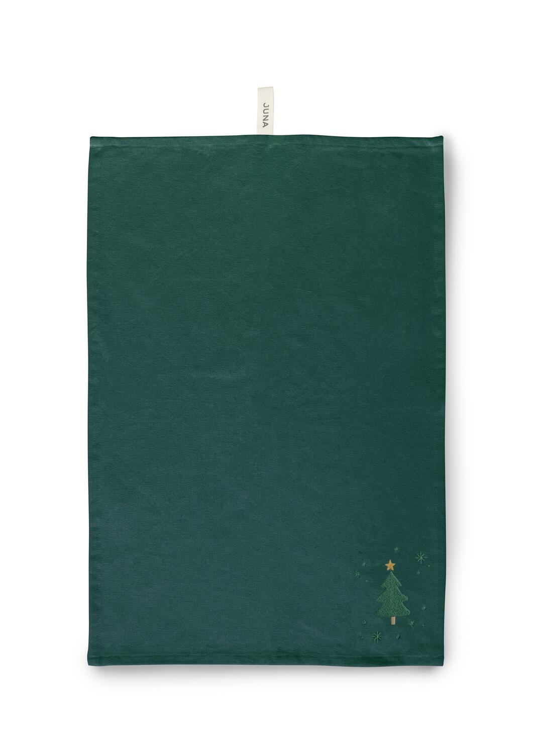 Christmas Fable viskestykke, grøn - 50x70 cm.