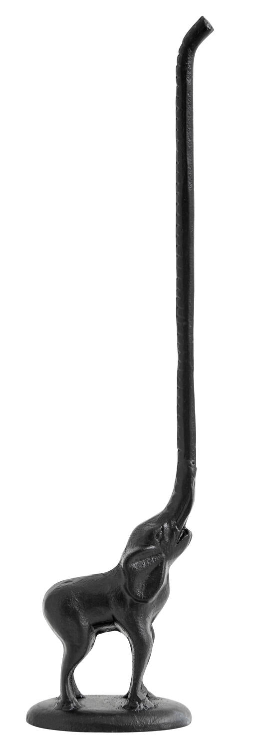 Lohals jernelefant, sort - H51 cm.