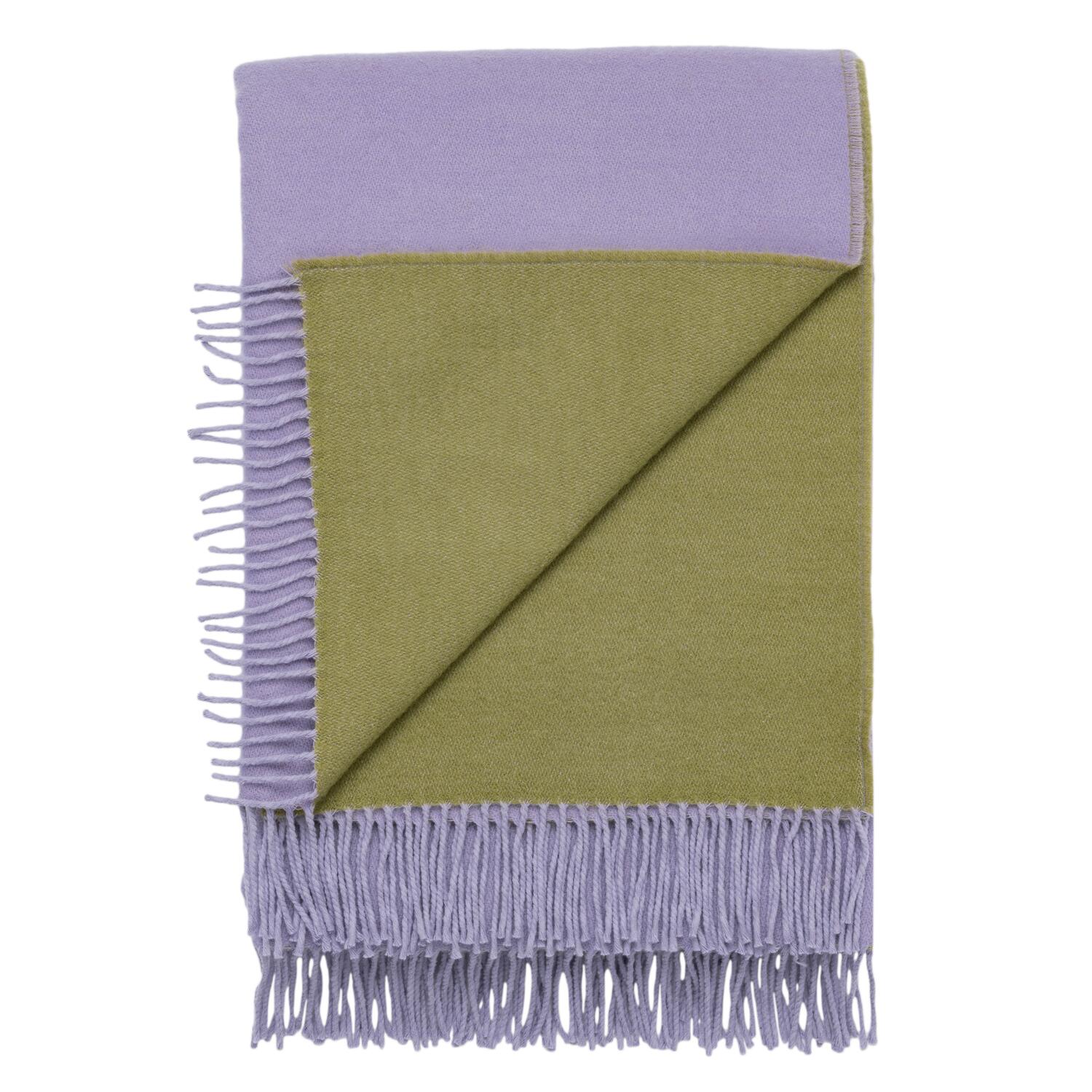 Play tæppe, lilla/oliven - 130x180 cm