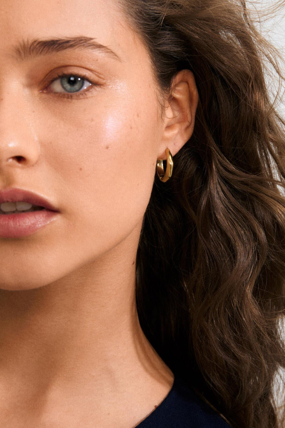 Harrison hoops - forgyldt