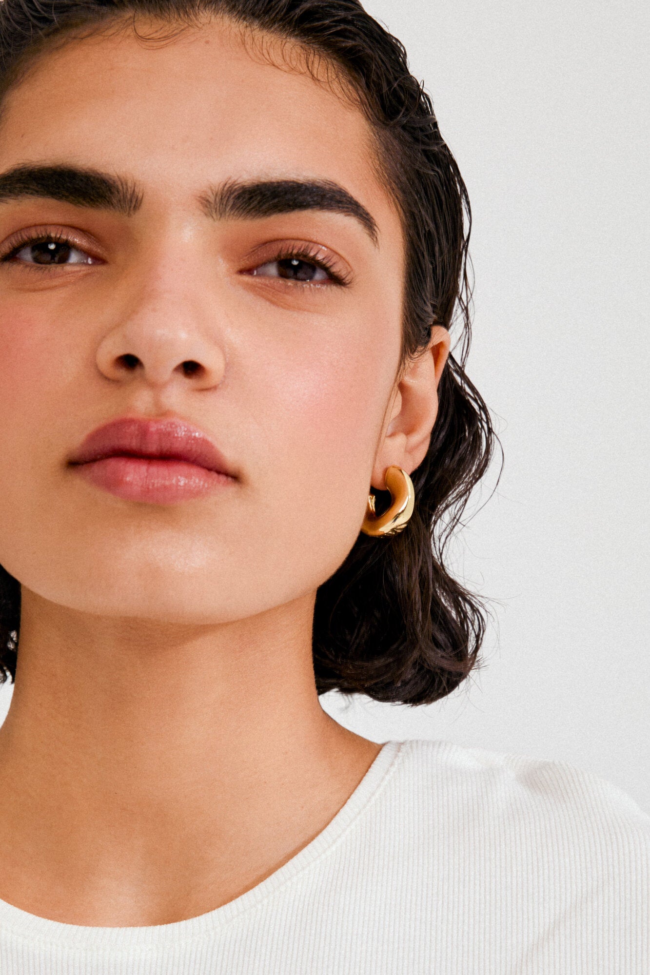 Jennings hoops - forgyldt