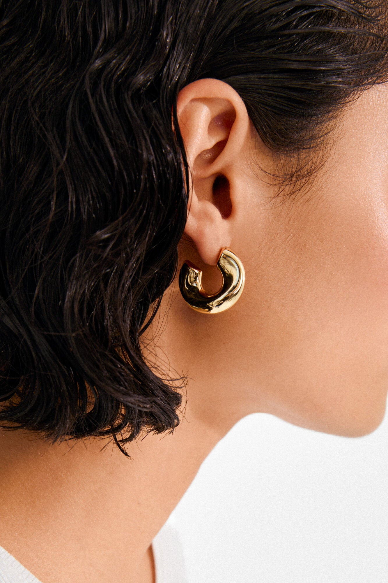 Jennings hoops - forgyldt