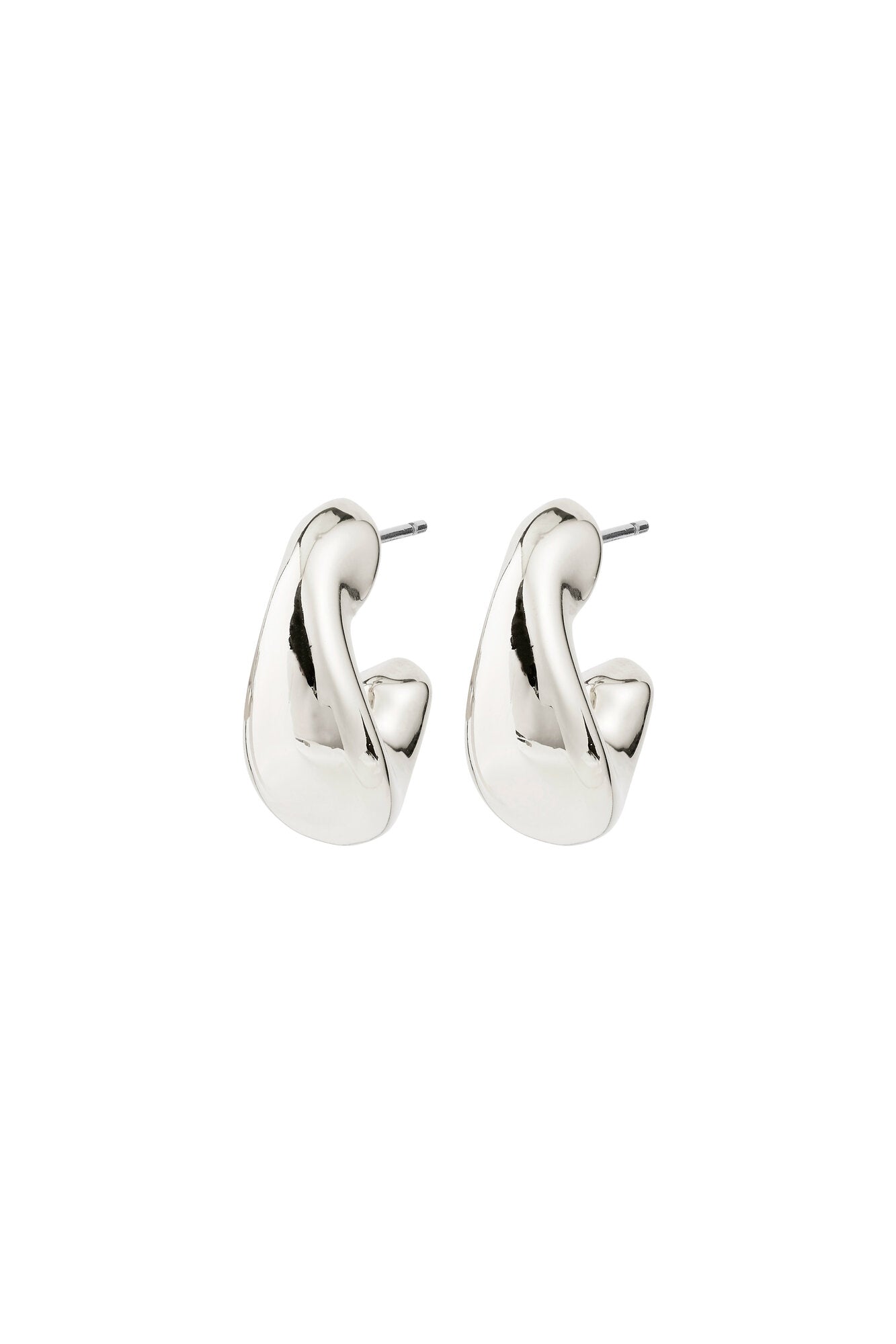 Jennings hoops - sølvbelagt