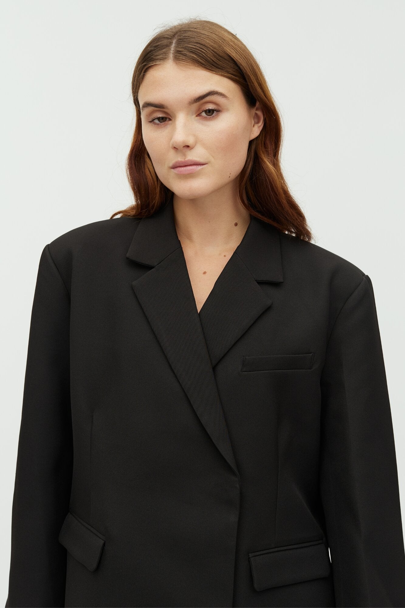 Amariella oversized blazer – Sort