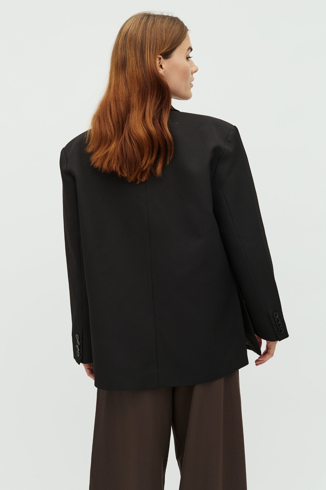 Amariella oversized blazer – Sort