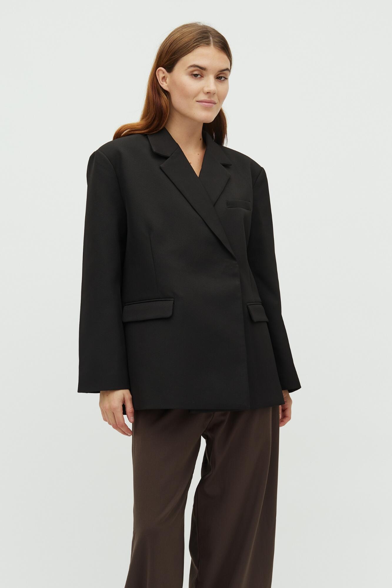 Amariella oversized blazer – Sort