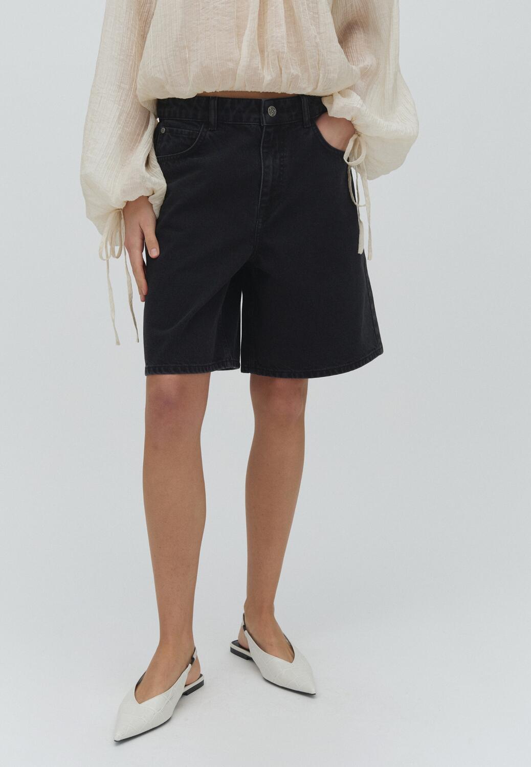 Talina-M denimshorts - 959 Rebel Black
