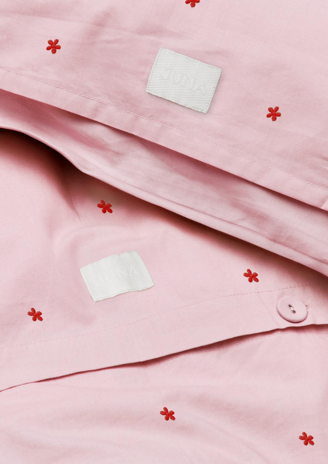 Daisy sengetøj - pink/rød