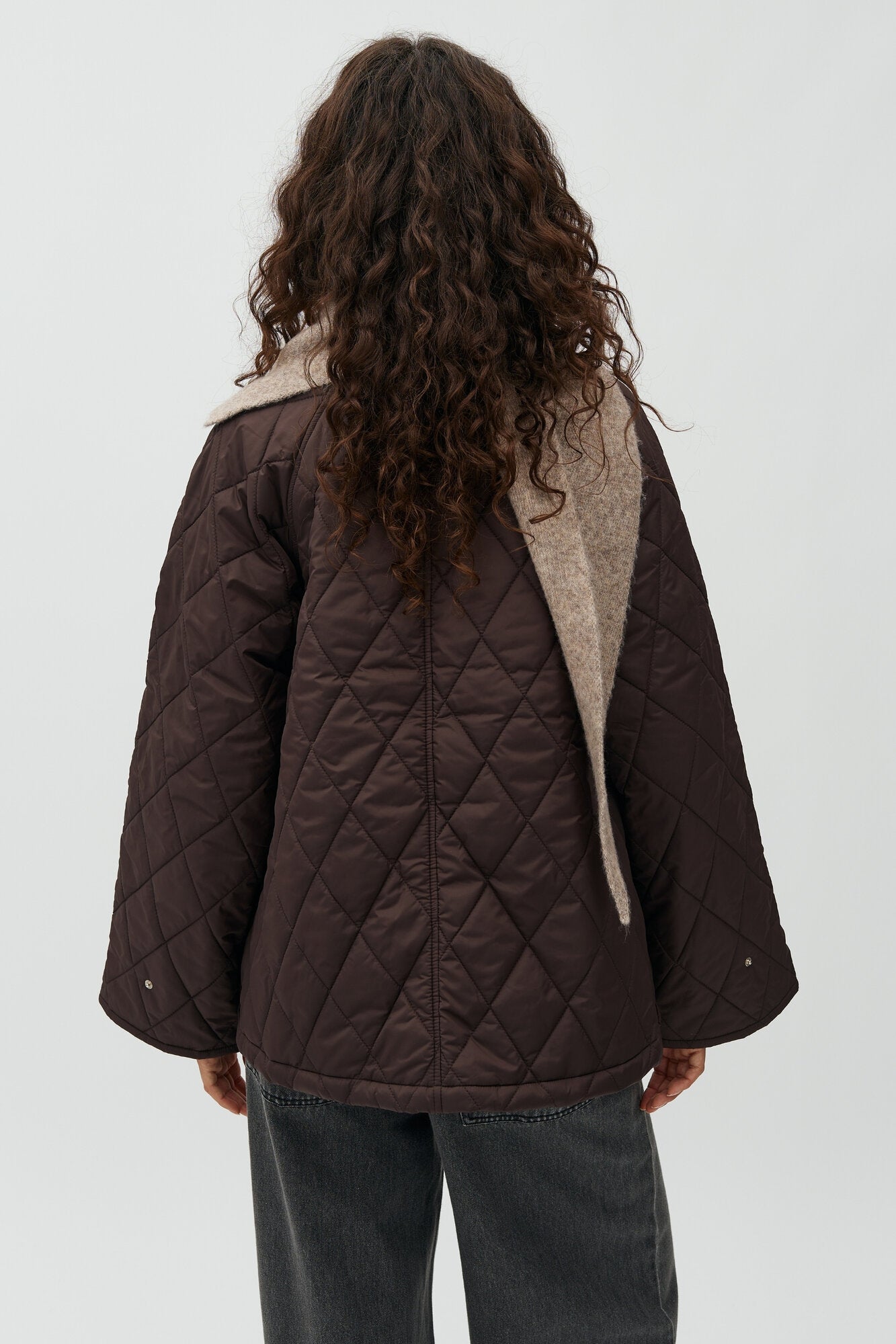 Elcina-M quilted jakke - Java