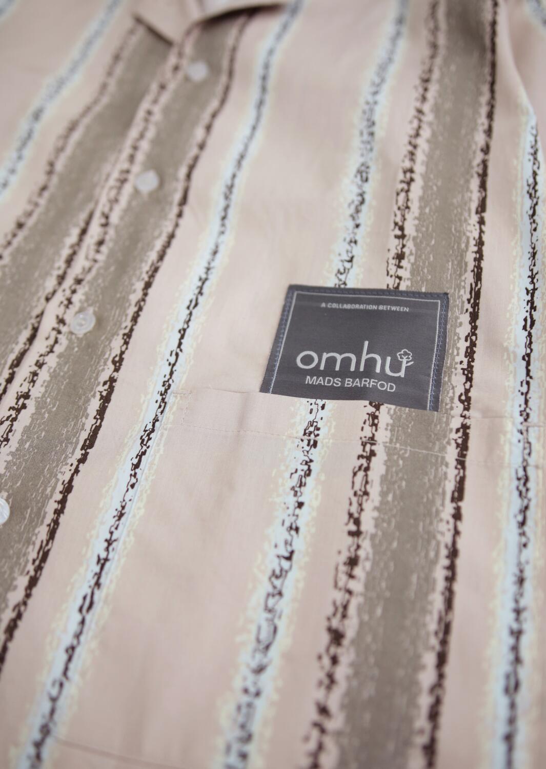 x Mads Barfod natskjorte - beige