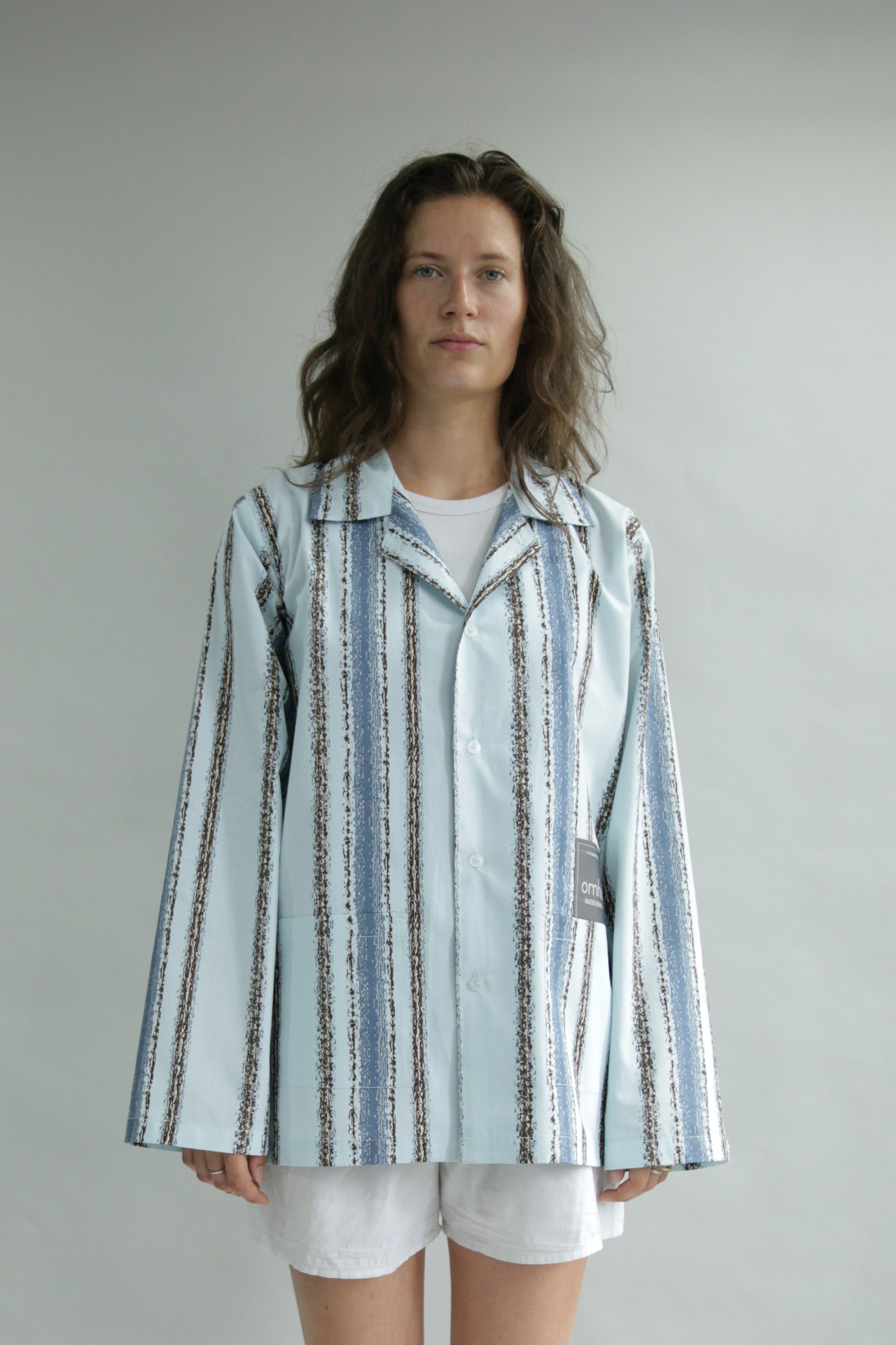 x Mads Barfod natskjorte - blå