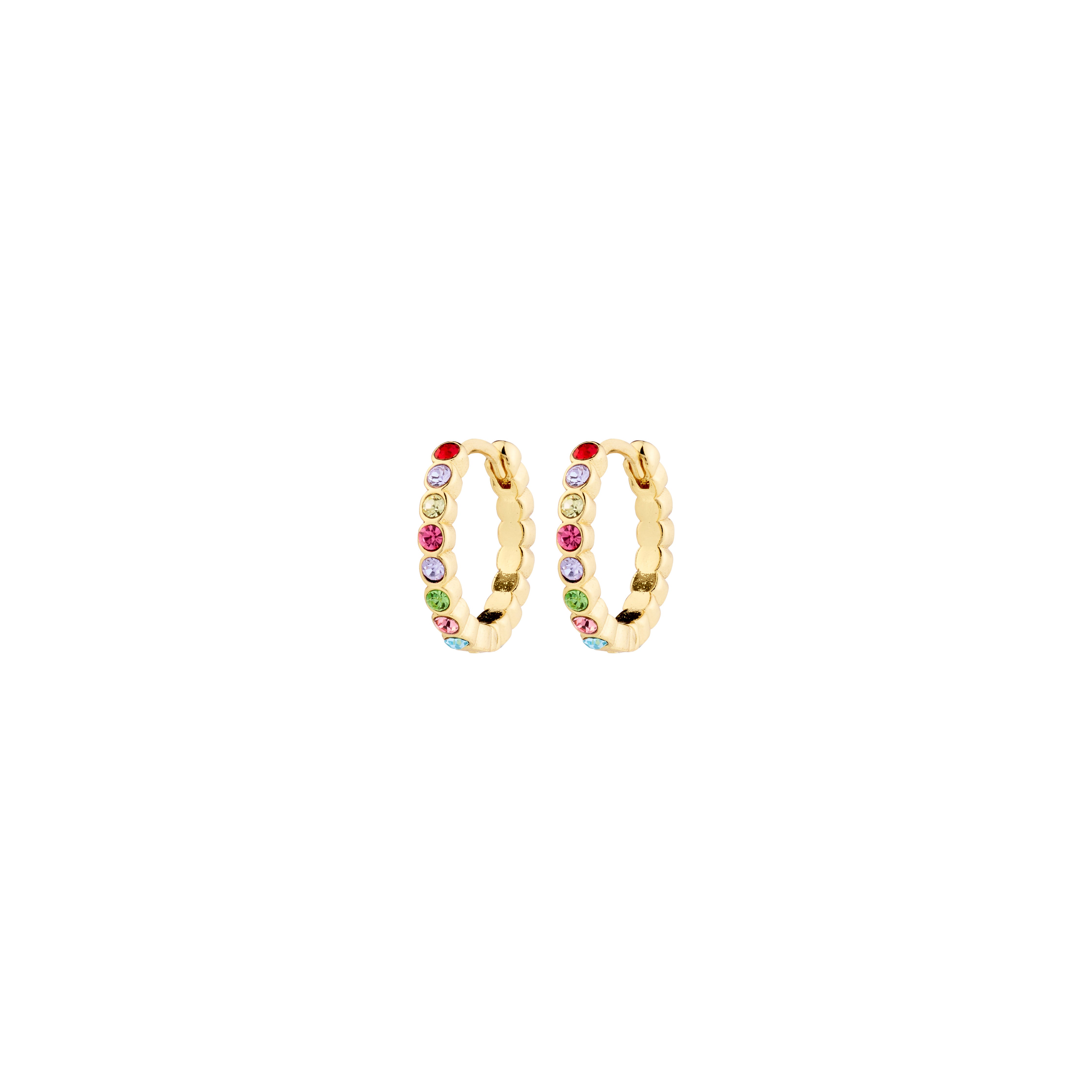 Kleopratra hoops, stor - forgyldt