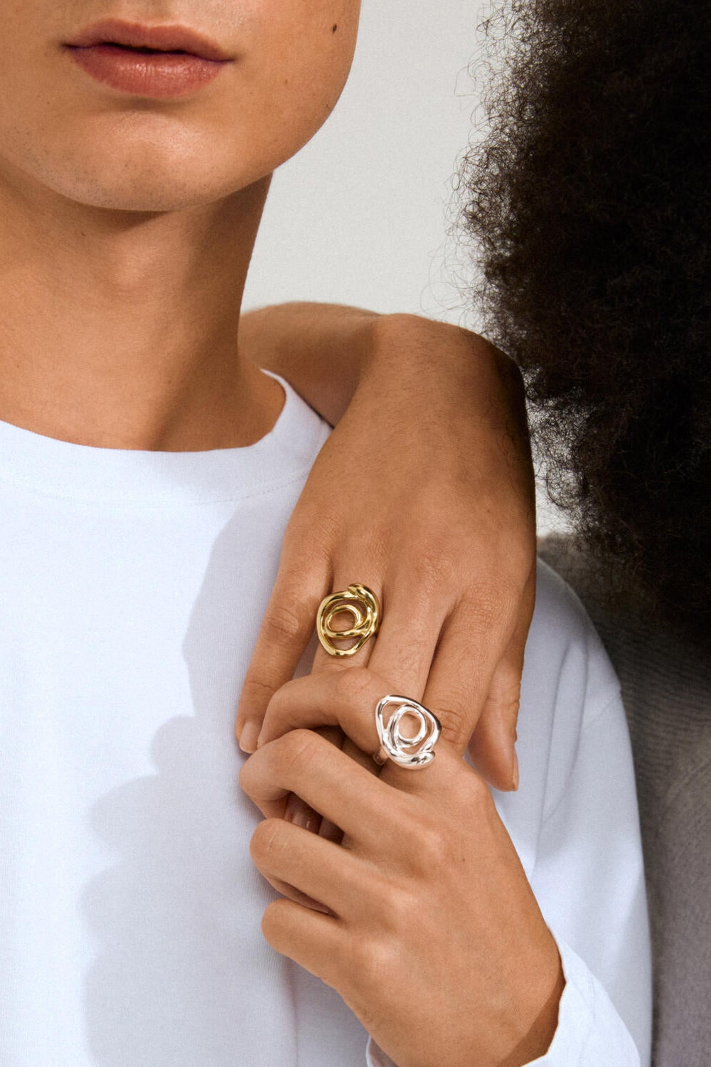 Diego ring - forgyldt