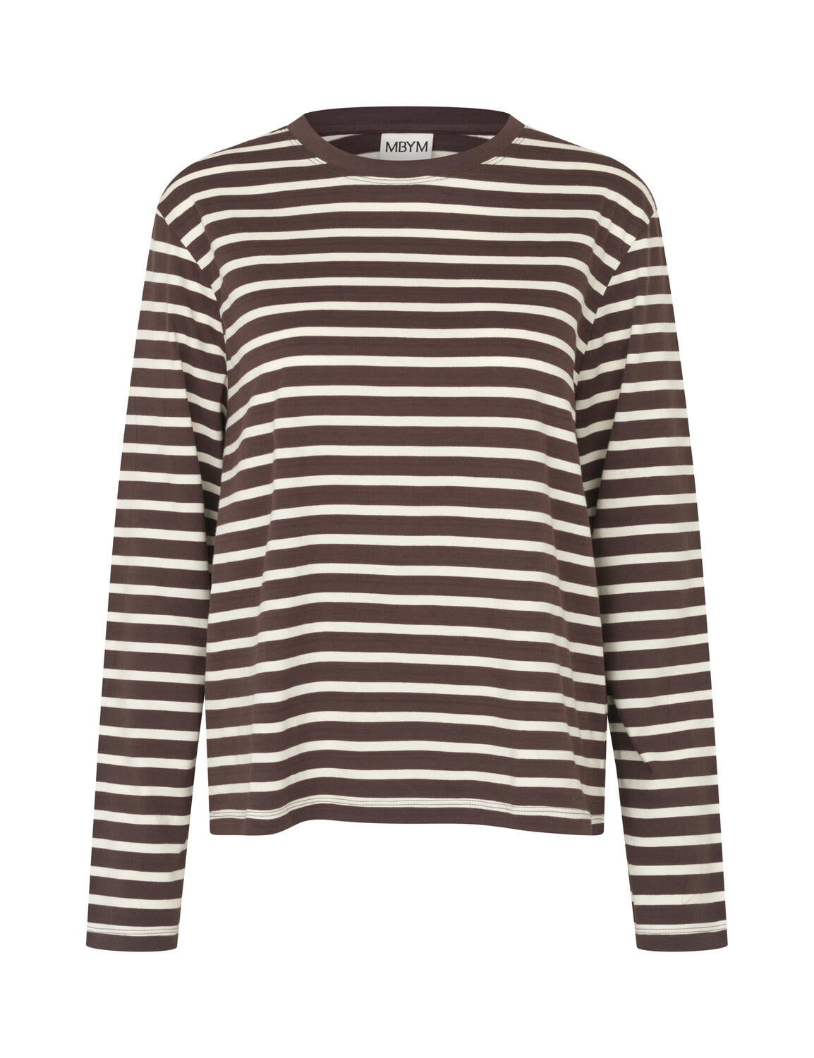 Suvi-M langærmet bluse - Java Sugar Stripe