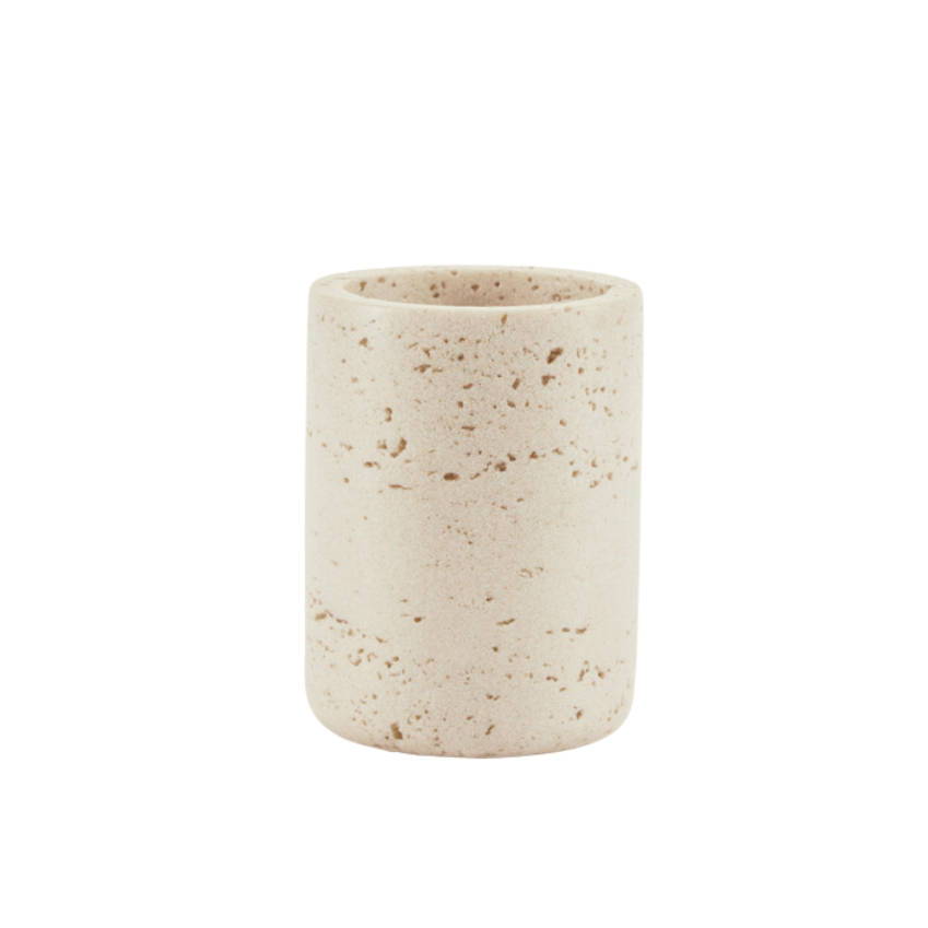 Tandbørstekrus - Beige