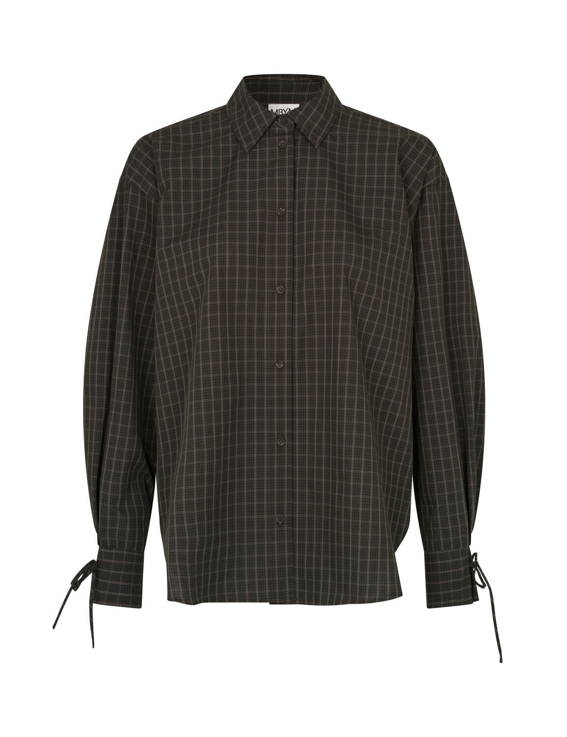 Pamila skjorte – Black Brown Check