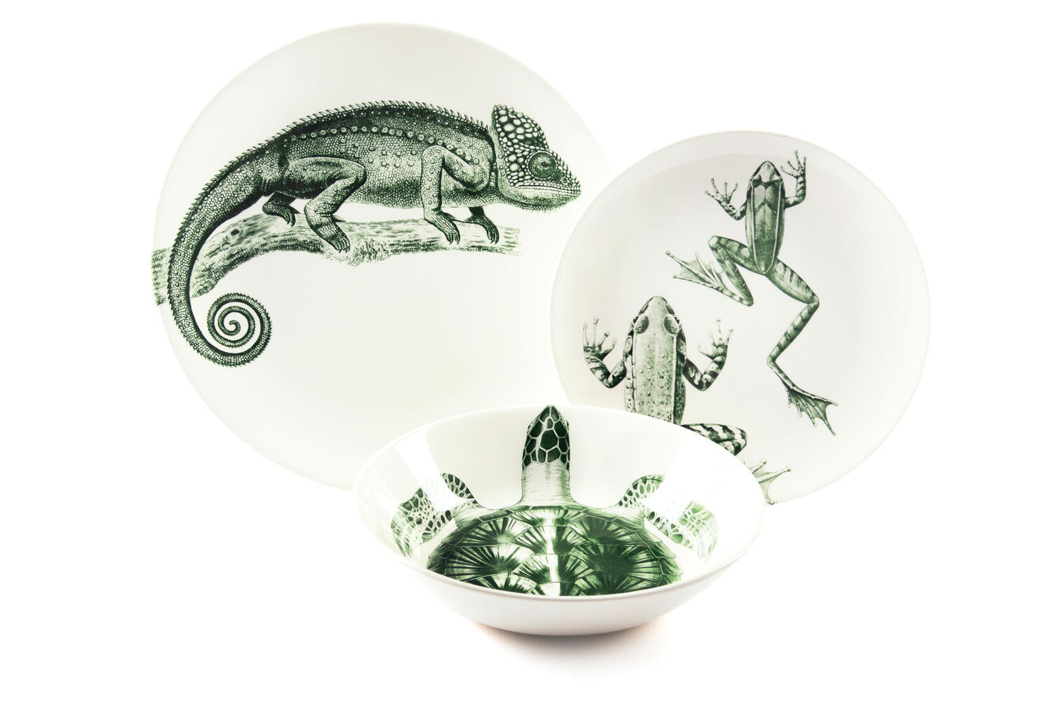 N8 dyb tallerken, Turtle - Ø20 cm