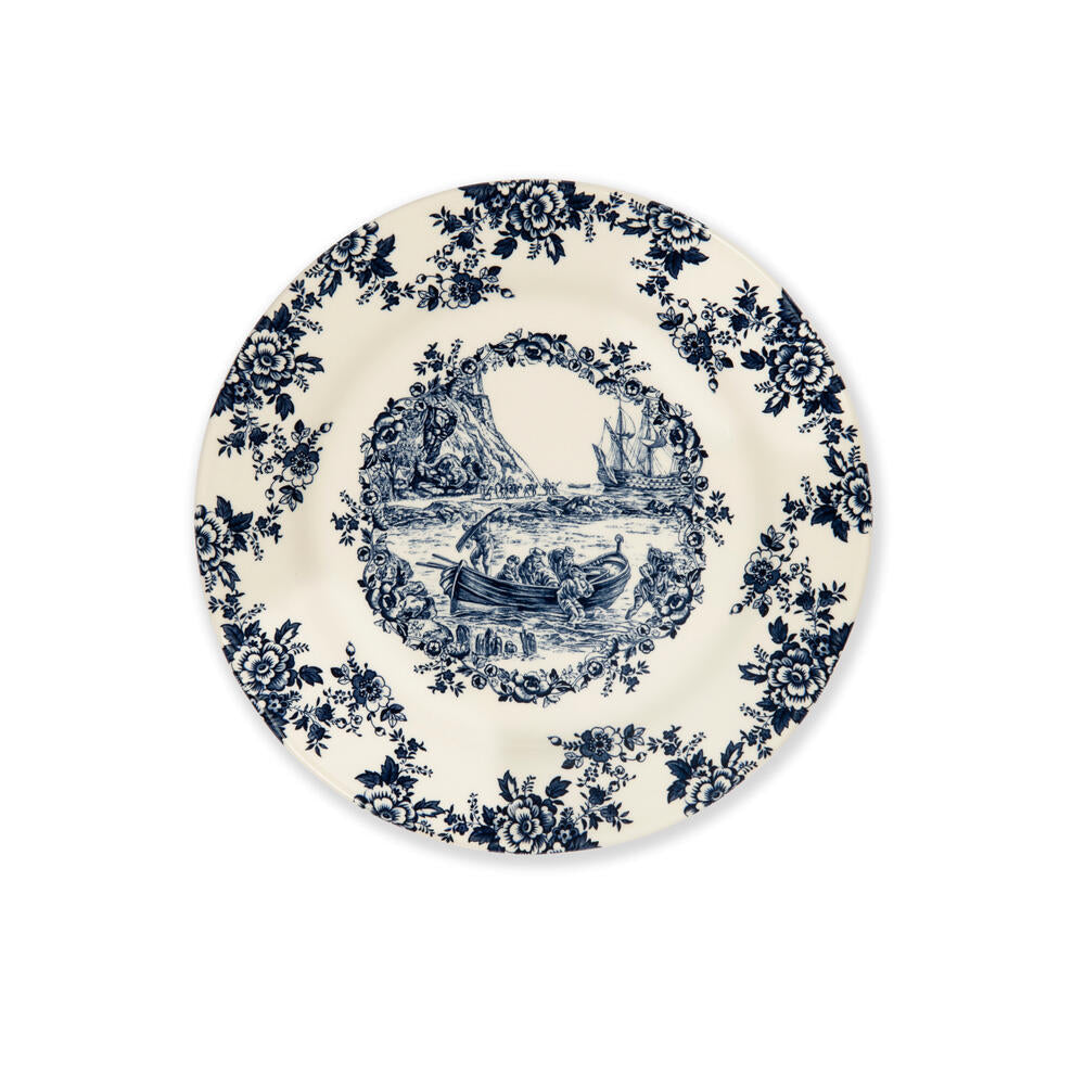 Voyages desserttallerken, blå - Ø20,7 cm