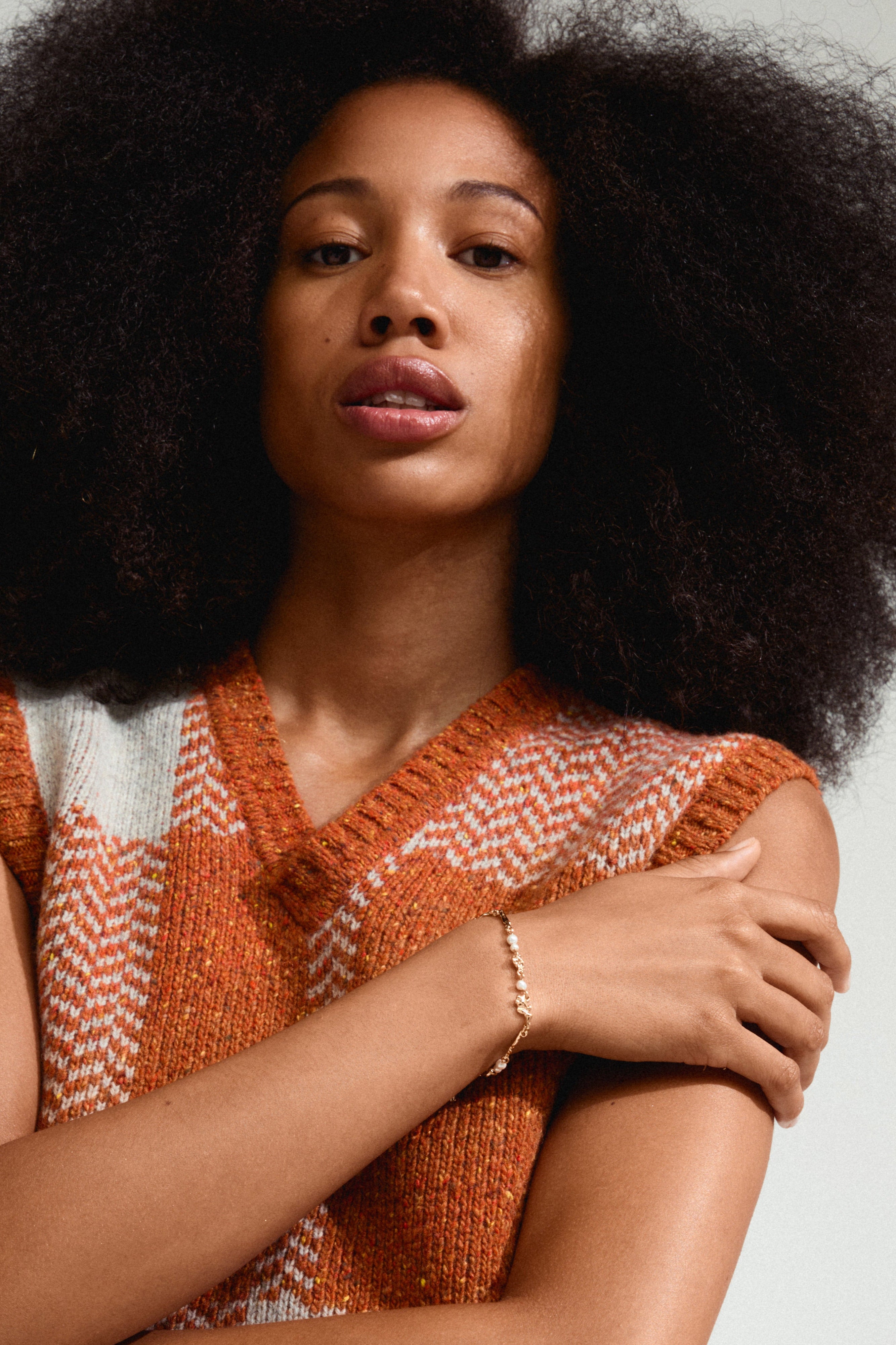 Sloan armbånd - forgyldt