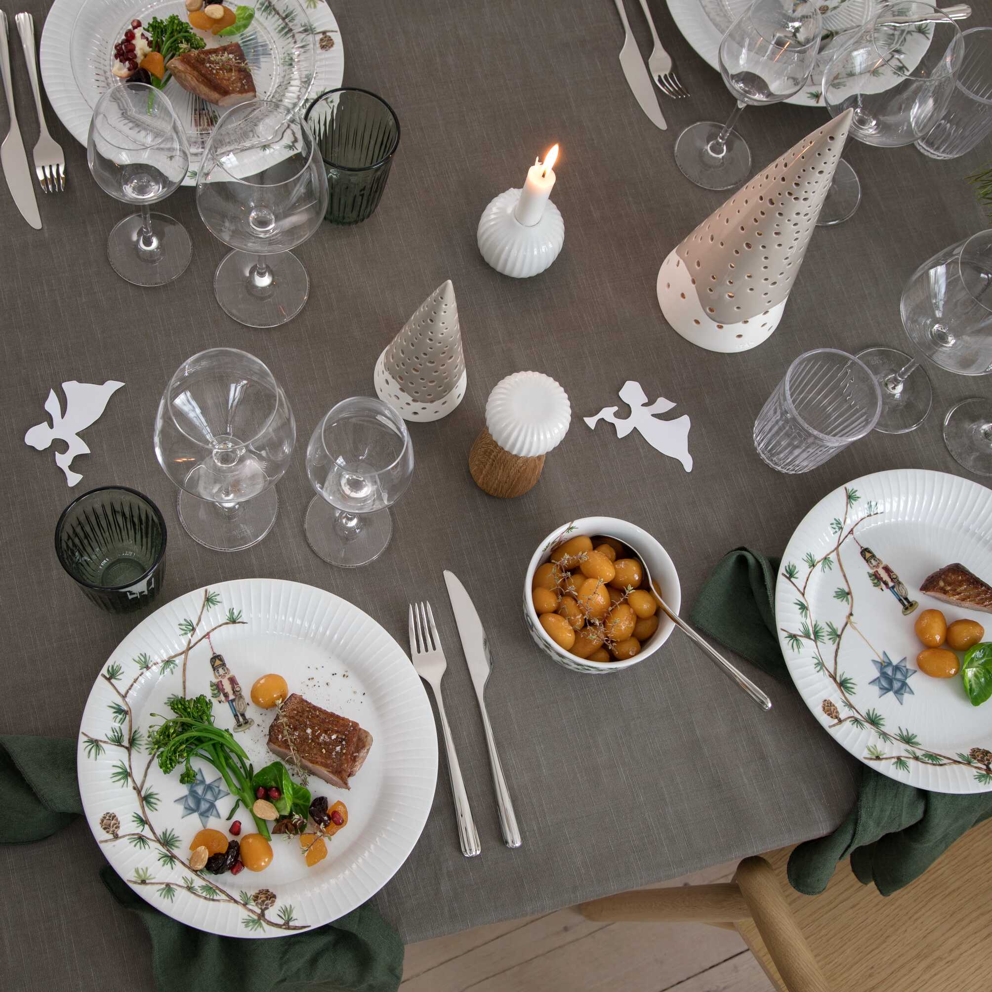 Hammershøi Christmas tallerken - Ø: 27 cm.