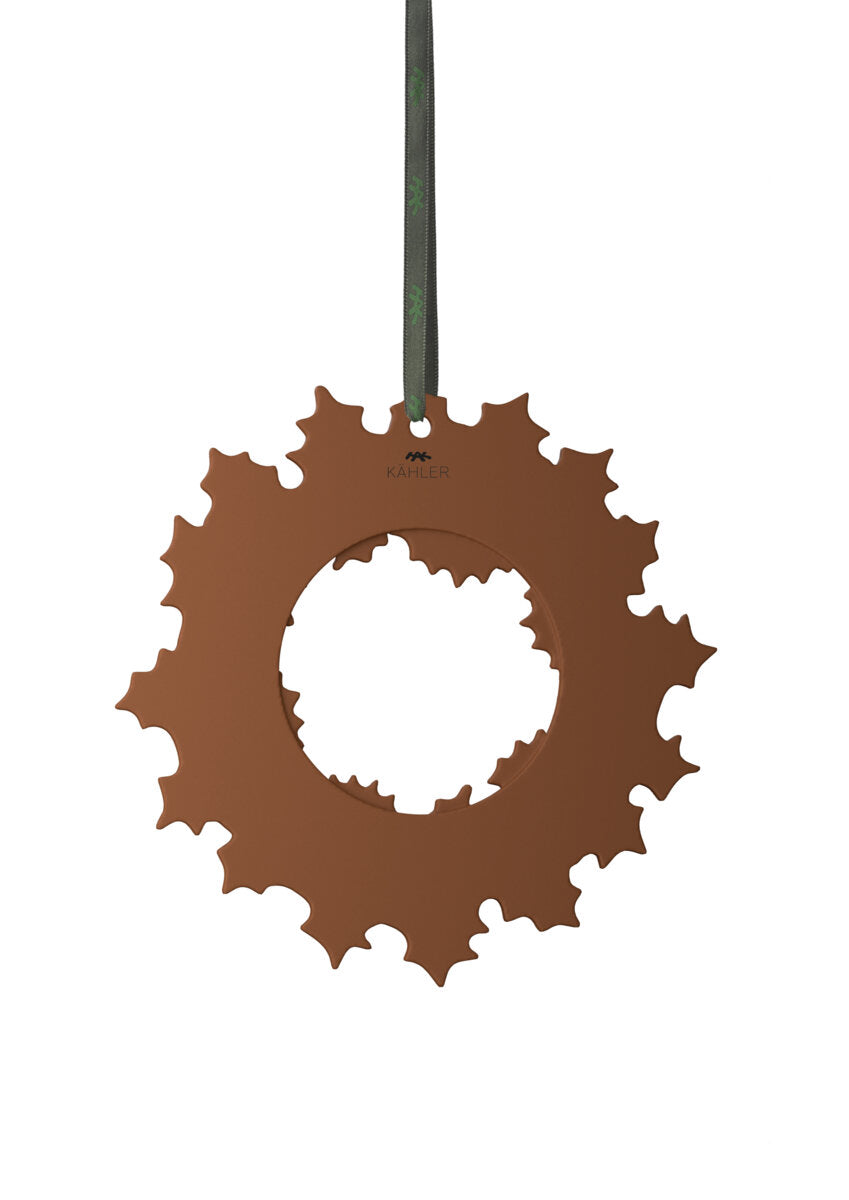 Gingerbread Julekrans, burn - Ø18.5 cm.