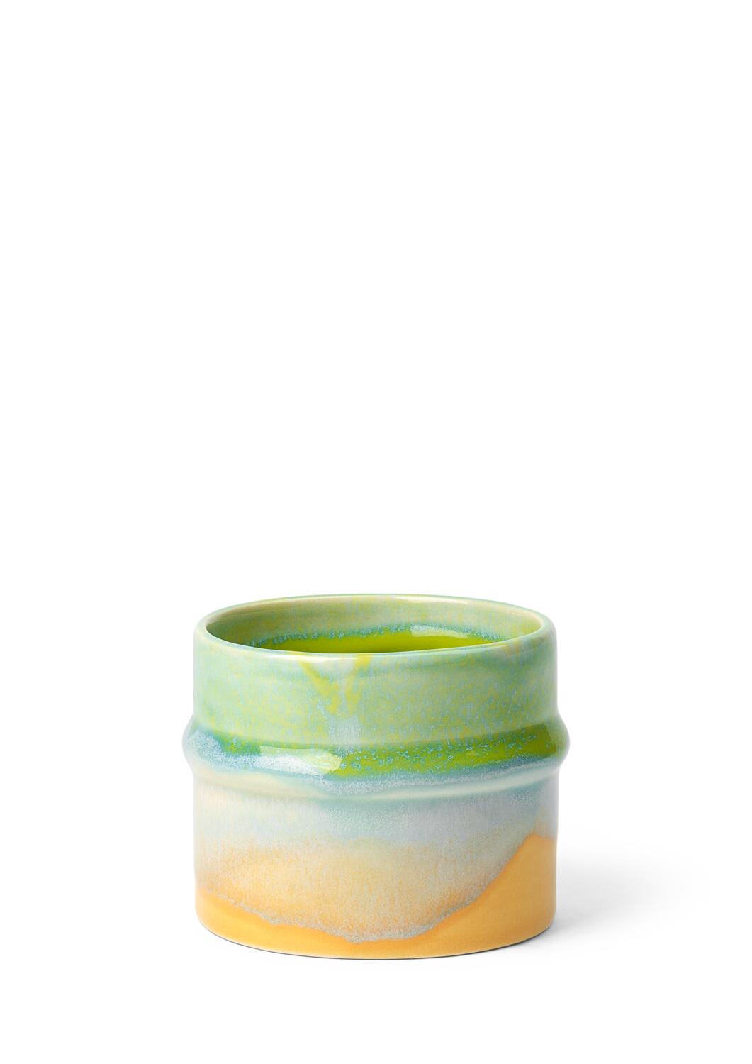 Poppery krus, apple green/mint/yellow - 27 cl