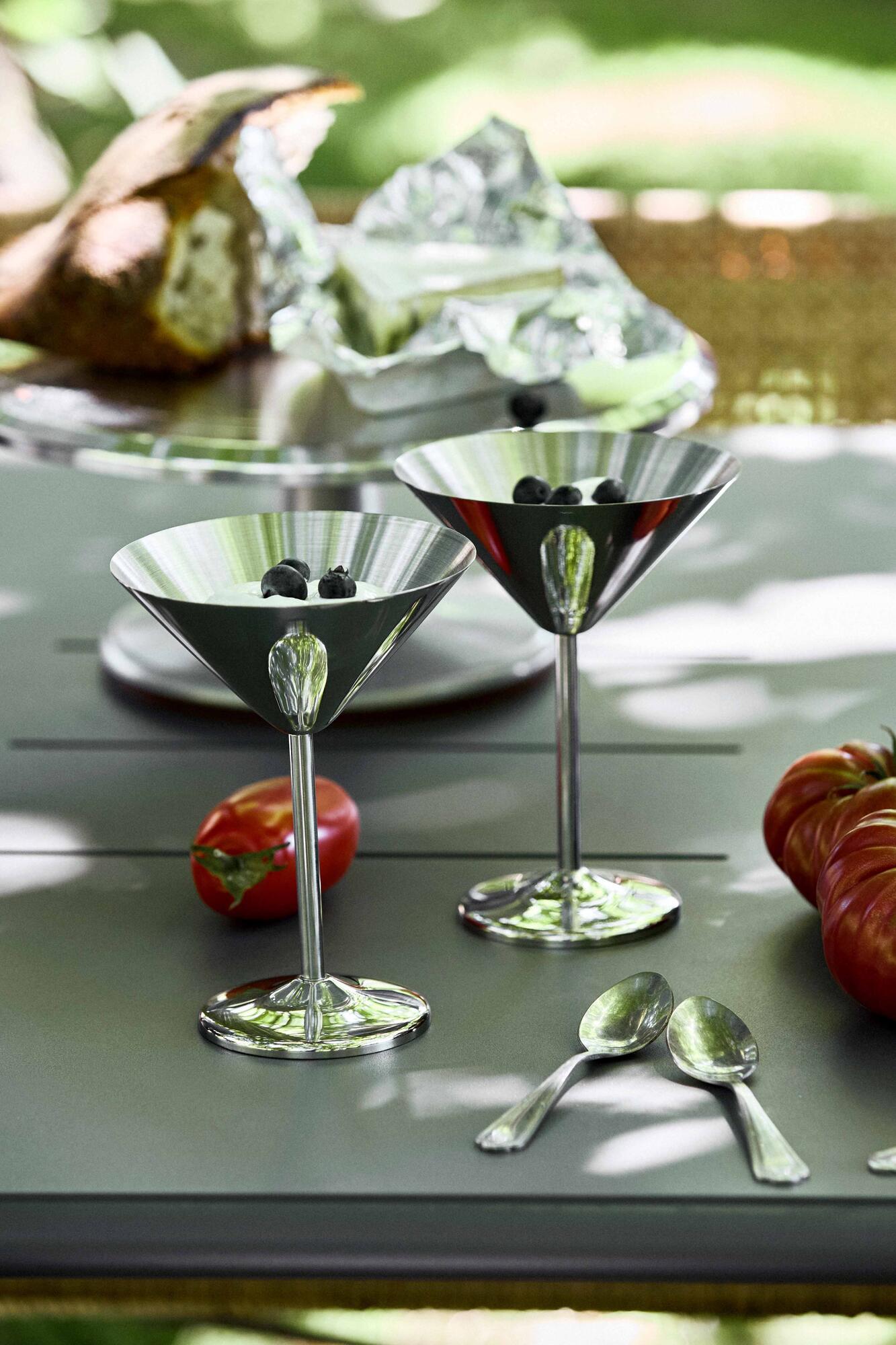 Lumera cocktailglas, 180 ml - sølvfarvet