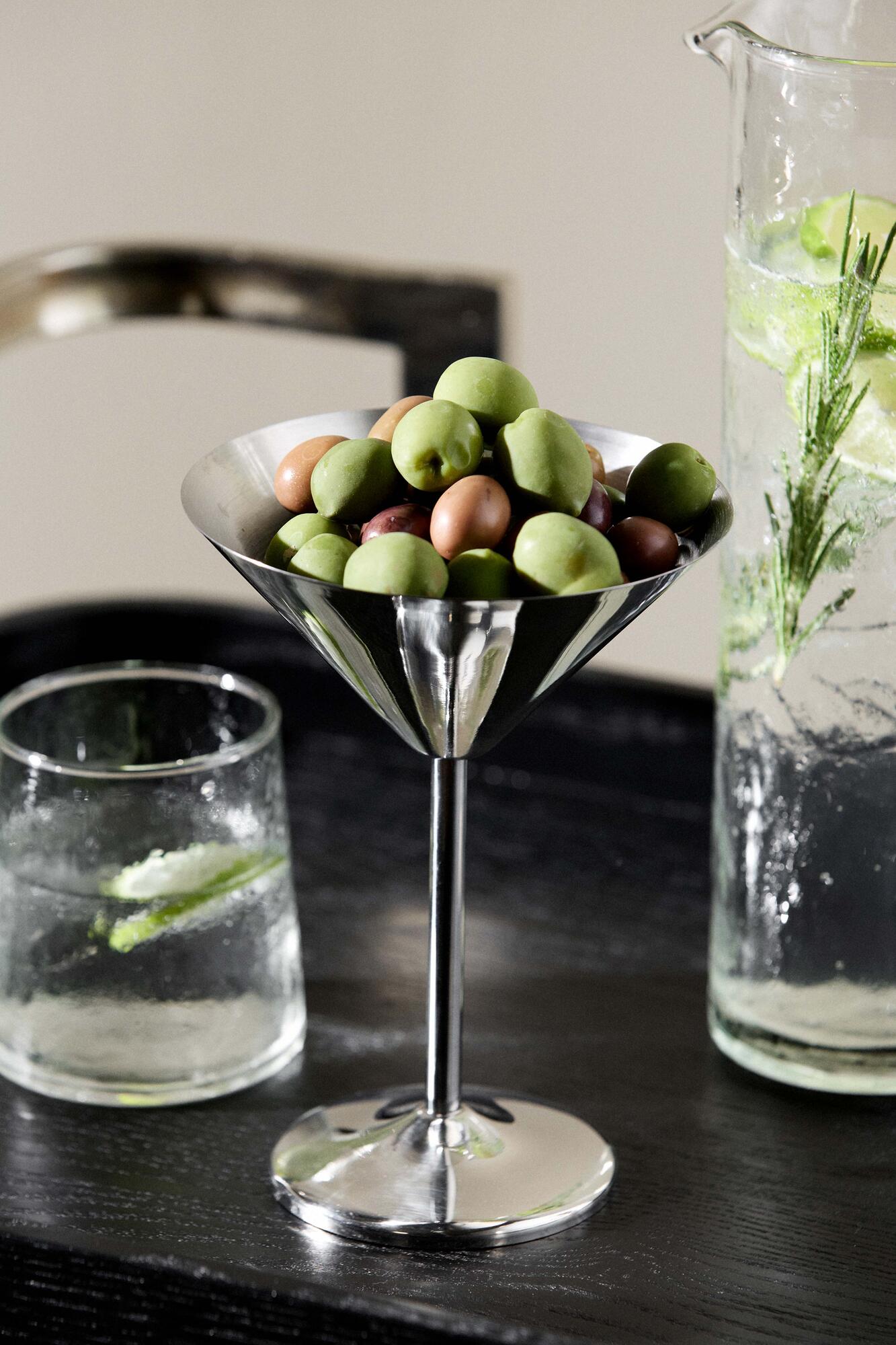 Lumera cocktailglas, 180 ml - sølvfarvet
