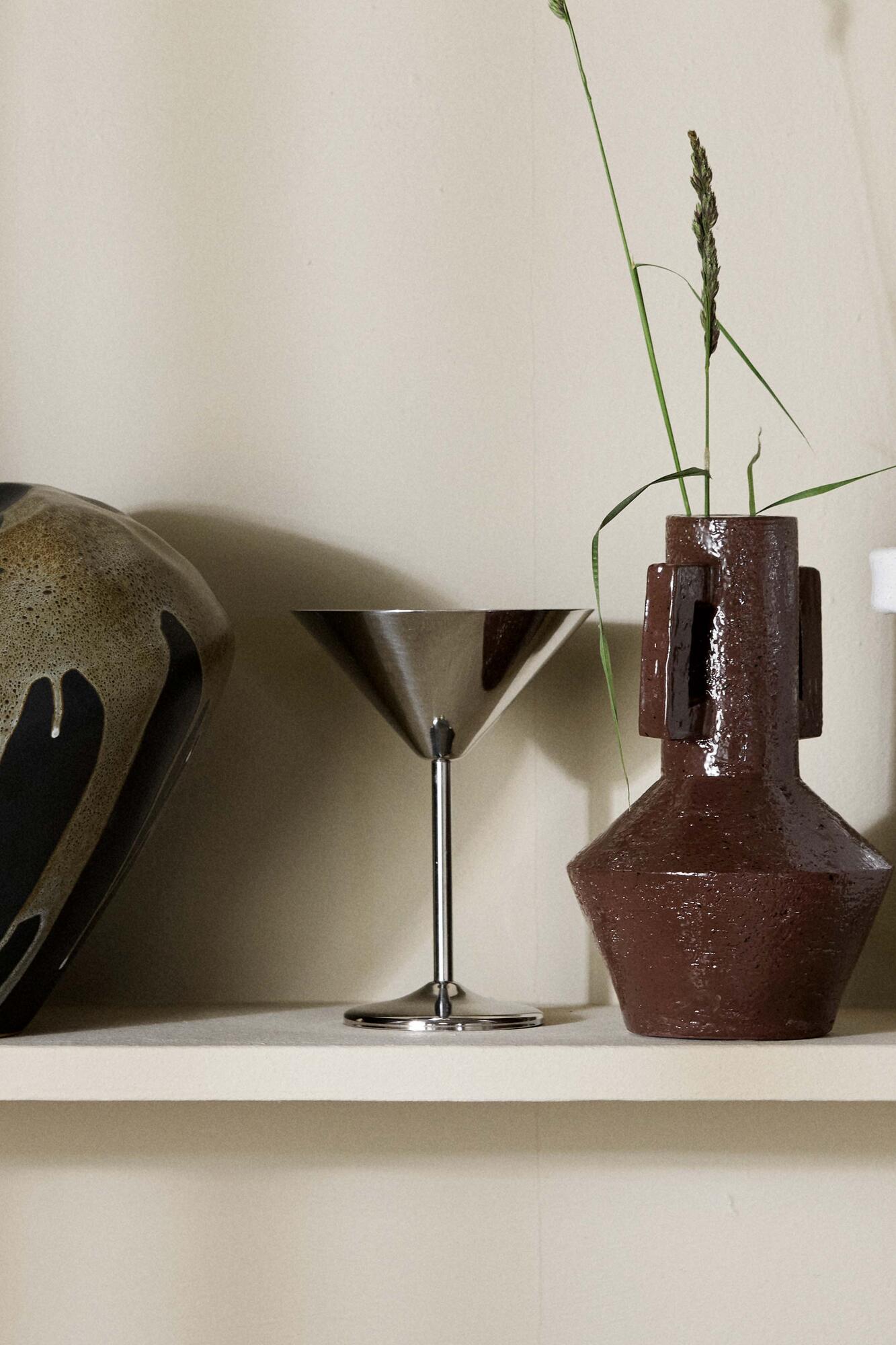 Lumera cocktailglas, 180 ml - sølvfarvet