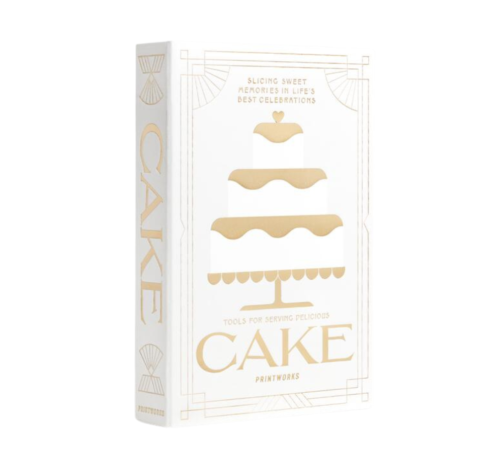 Cake Tools - hvid/guldfarvet