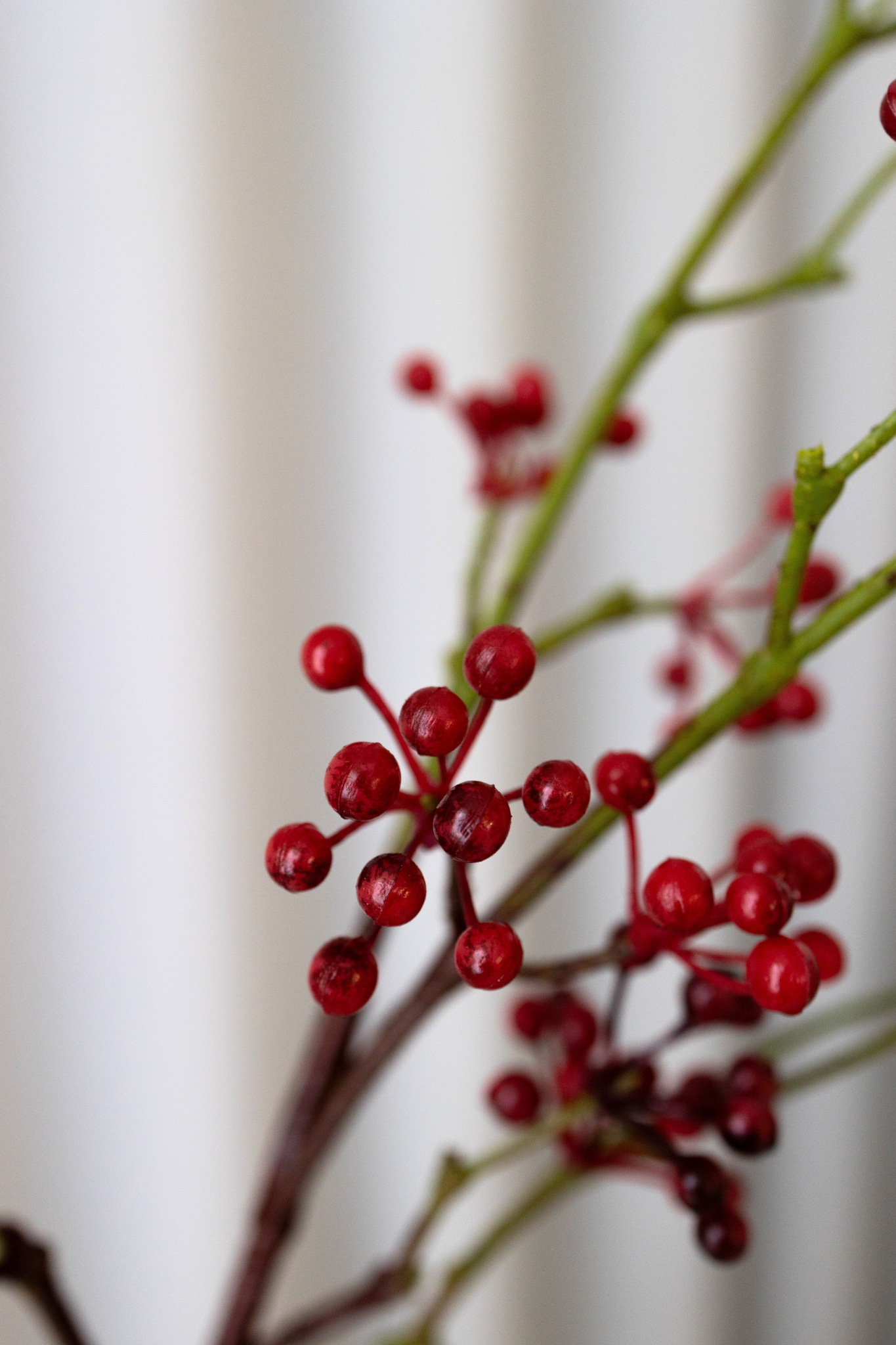 Kunstig bærgren - rød