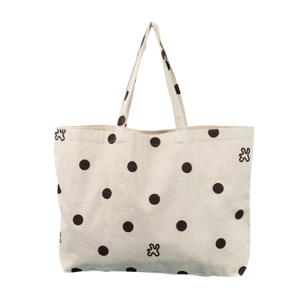 Signature shopper - Brown Dots