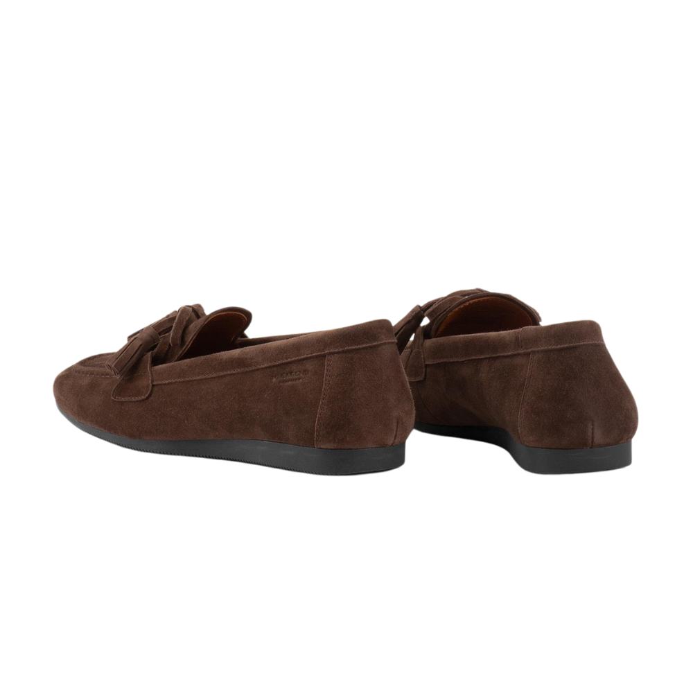 Hillary Suede loafers - Coffee