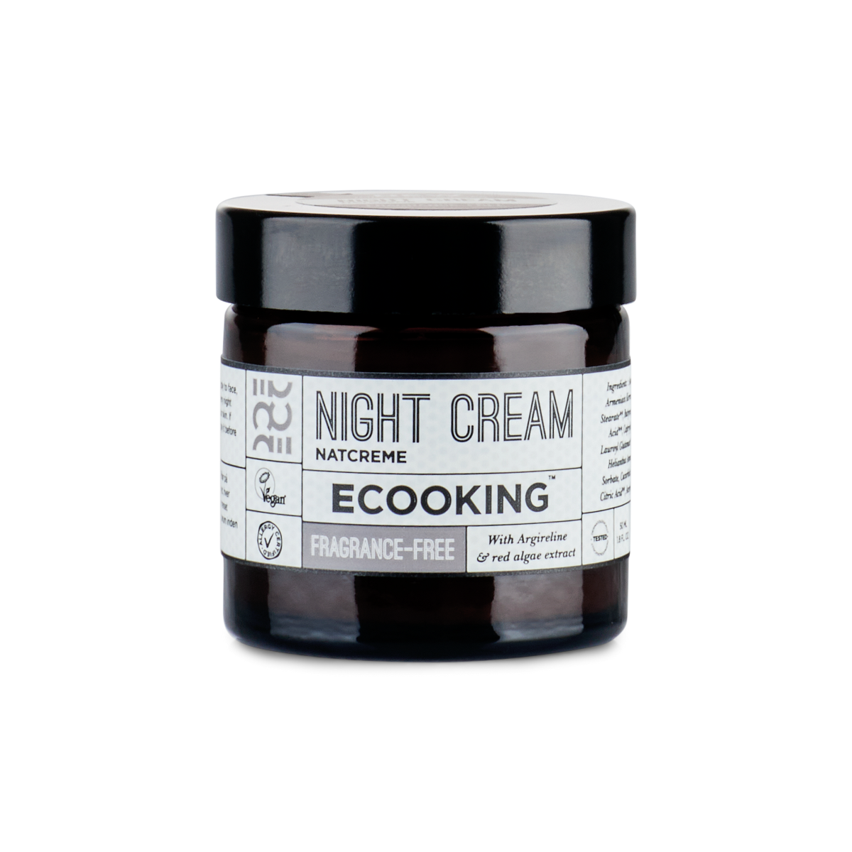 Parfumefri natcreme - 50 ml.