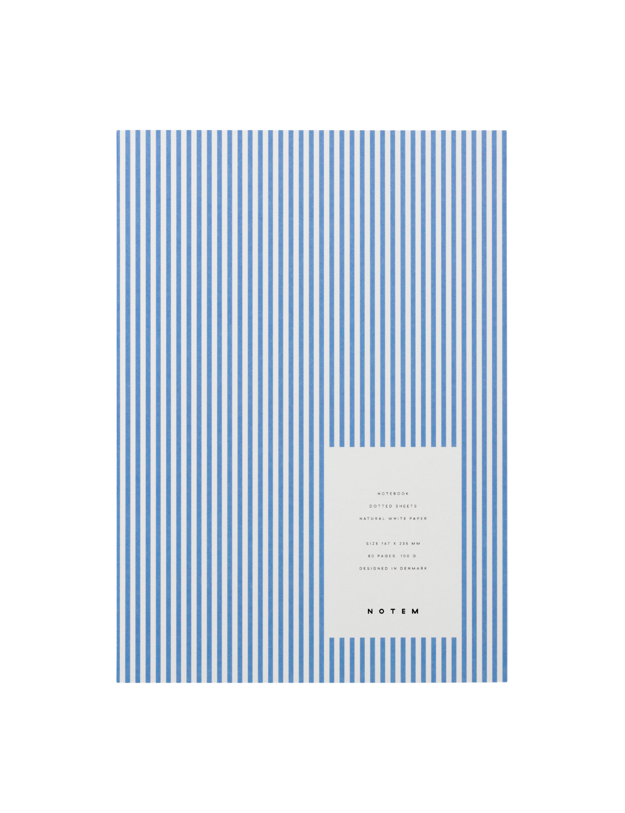 VITA notesbog, medium - Blue Lines