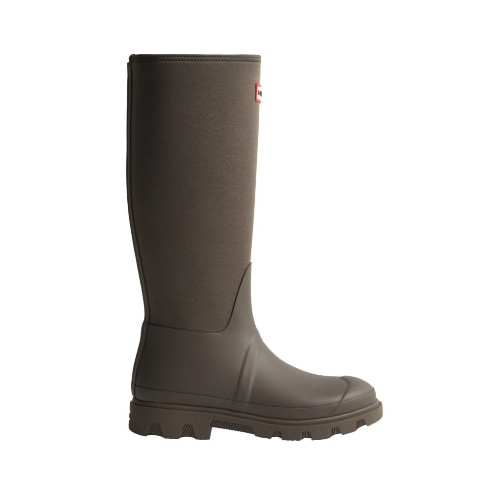 Downpour Neoprene Tall gummistøvler – Chocolate Brown