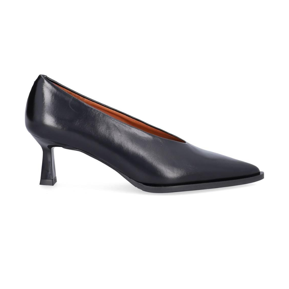 B1377 Pumps - Black calf 80