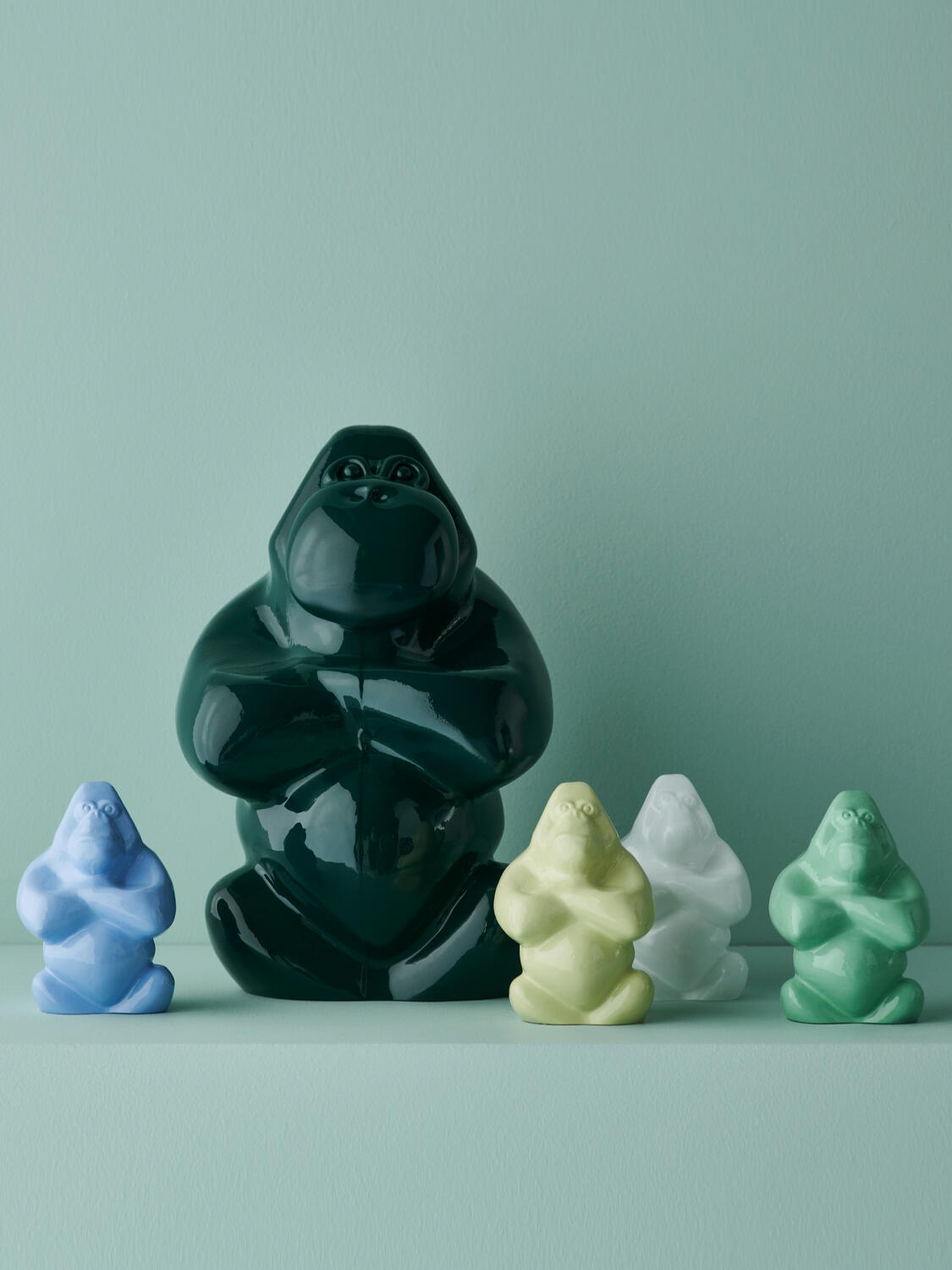 Gabba Gabba Hey figur, Mintgreen - H12 cm