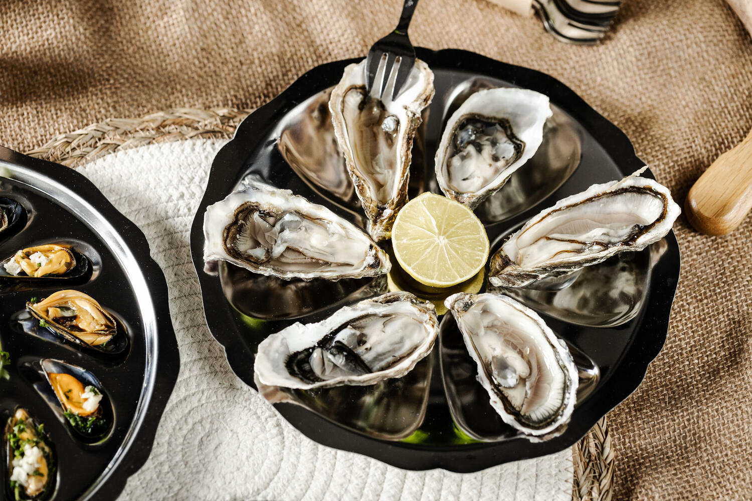 Muslingetallerken - Ø24,7 cm.