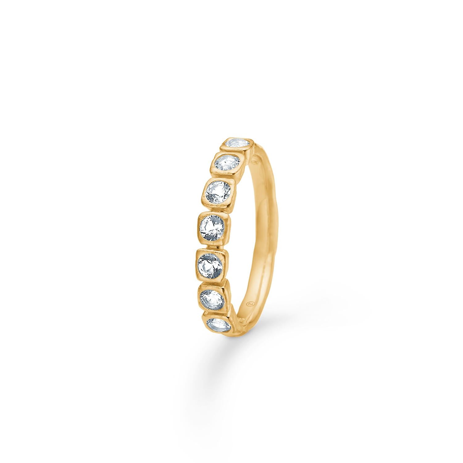 Elera ring small - forgyldt