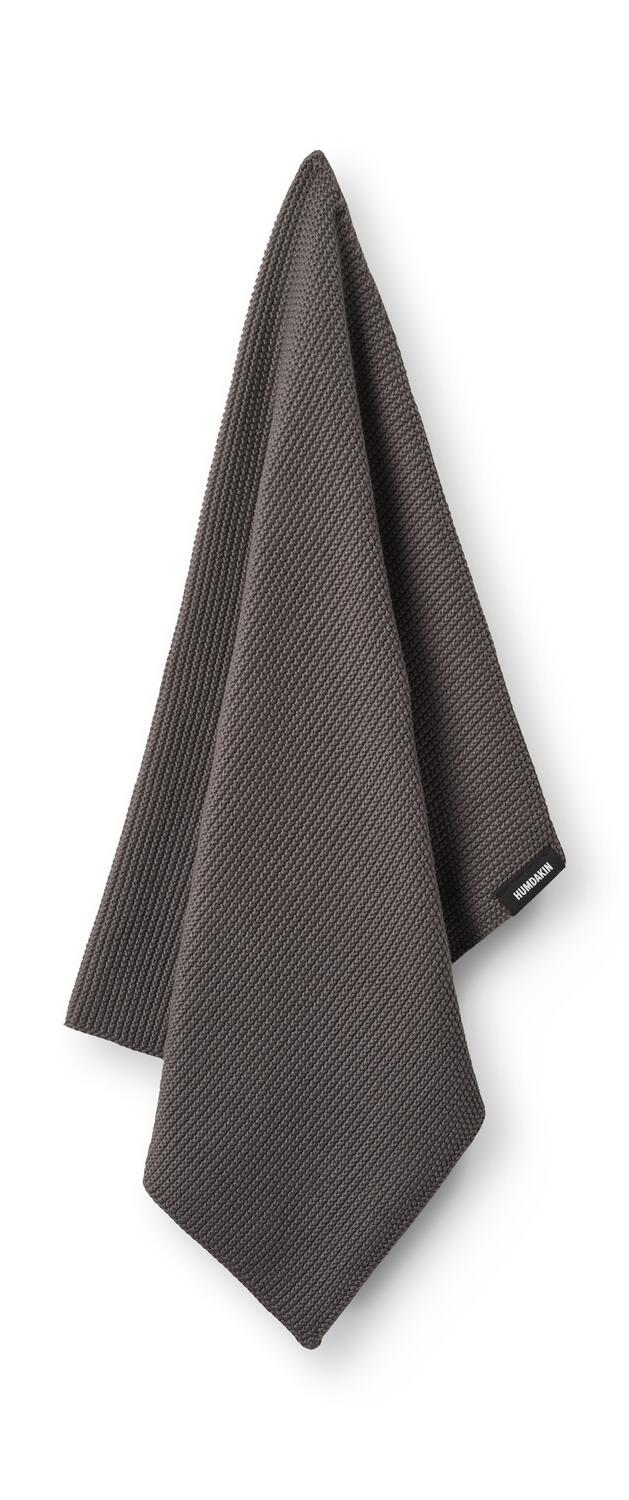 Strikket viskestykke - 255 Steel Grey