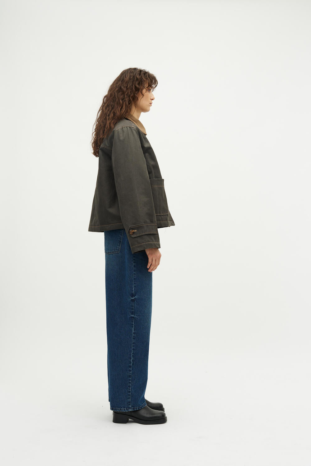 Ismeral-G jakke - Grey mud