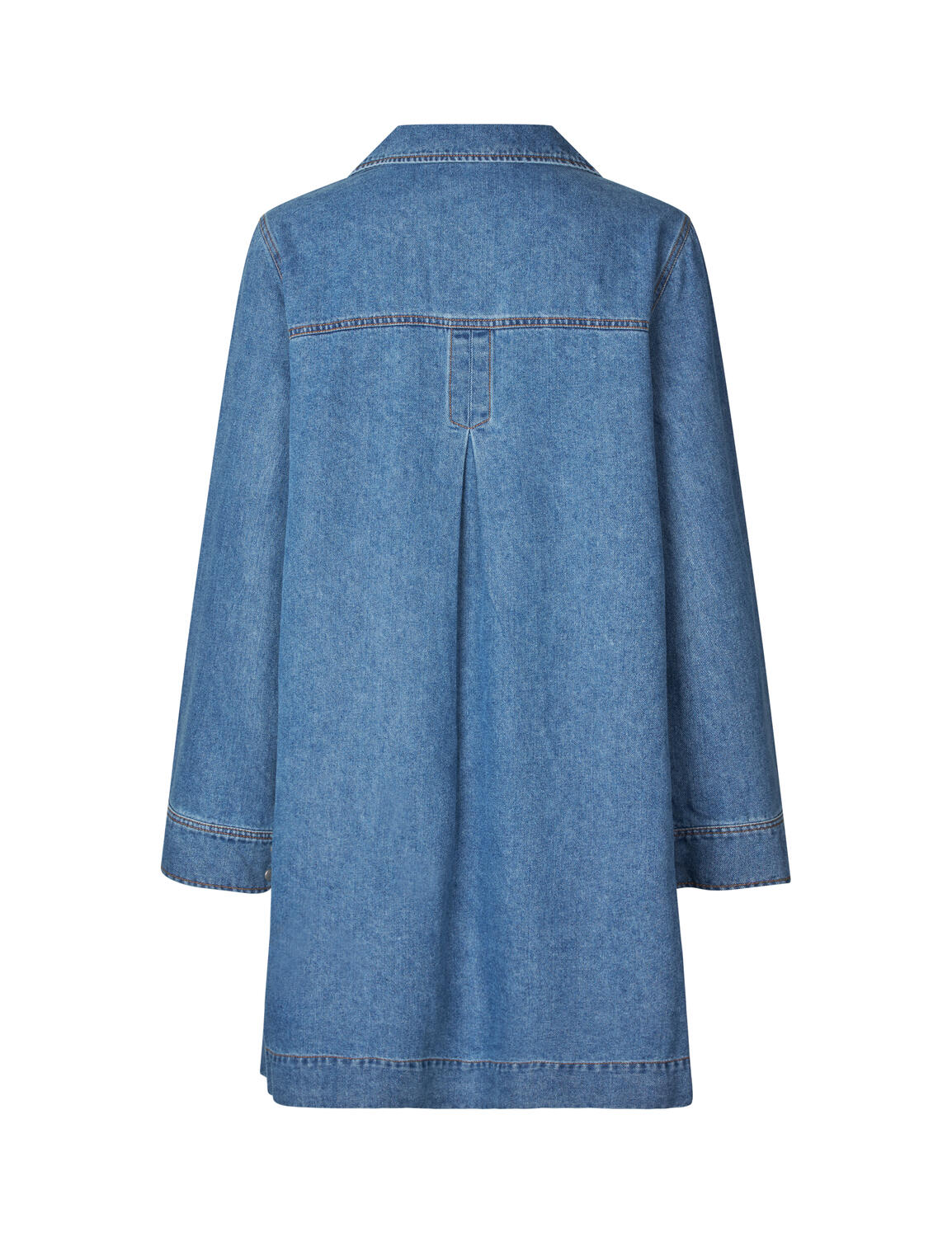 Fialeo denimkjole - 951 Mid vintage blue