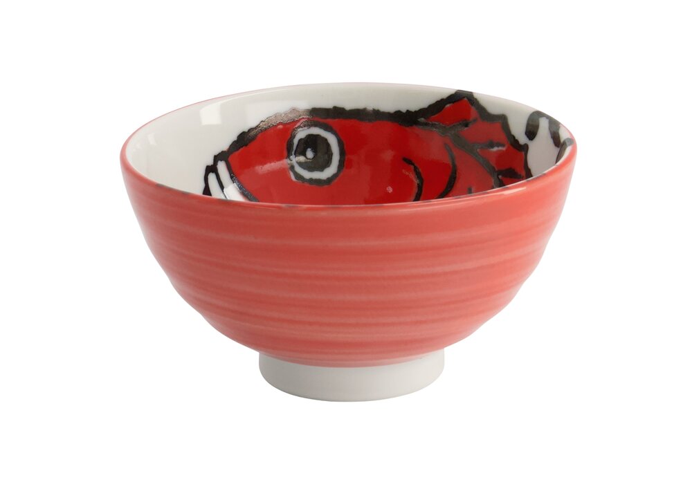 Seafood Rice skål, Snapper Red - Ø11,2 cm.