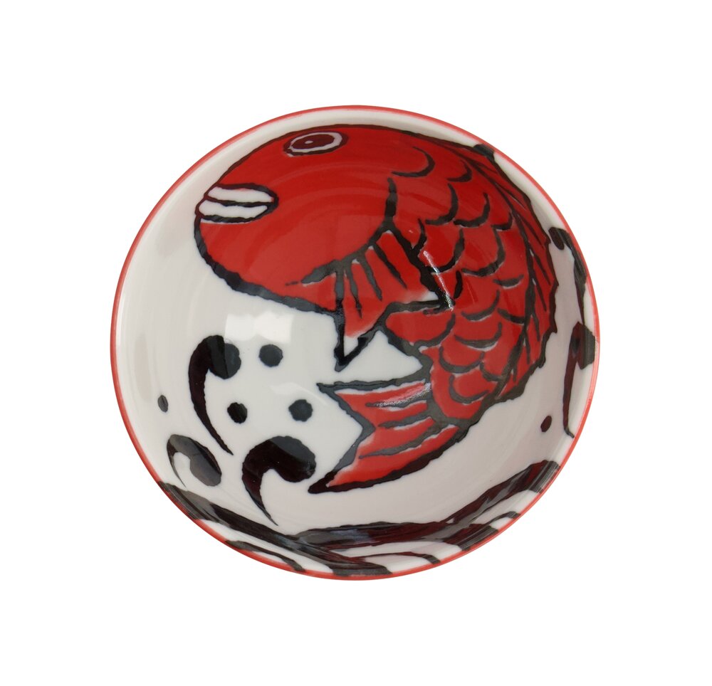 Seafood Rice skål, Snapper Red - Ø11,2 cm.